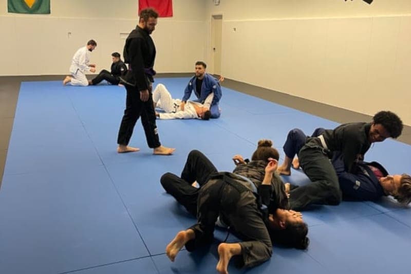 Adult Brazilian Jiu-Jitsu class at Island City Jiu-Jitsu